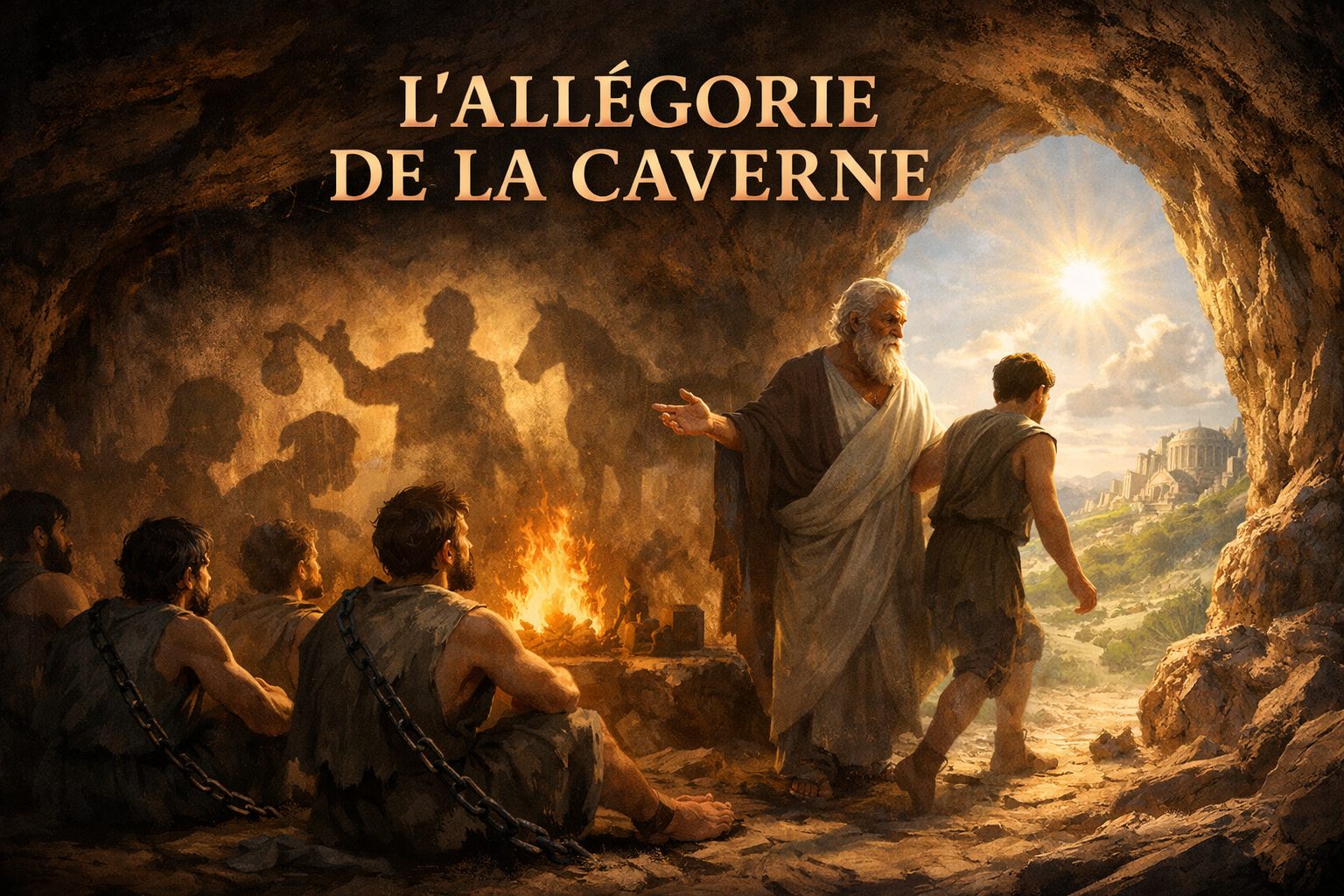 Analyse de l&rsquo;all&eacute;gorie de la Caverne (Platon)