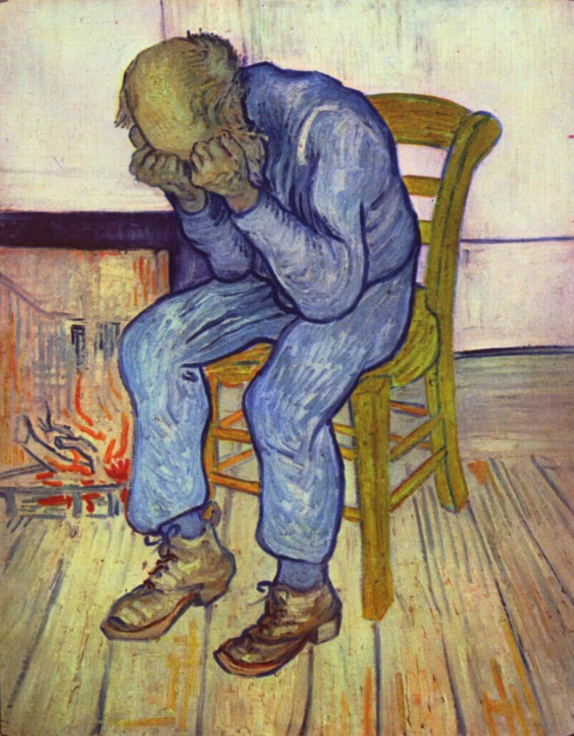 Van Gogh - Vieil homme en pleurs - 1890