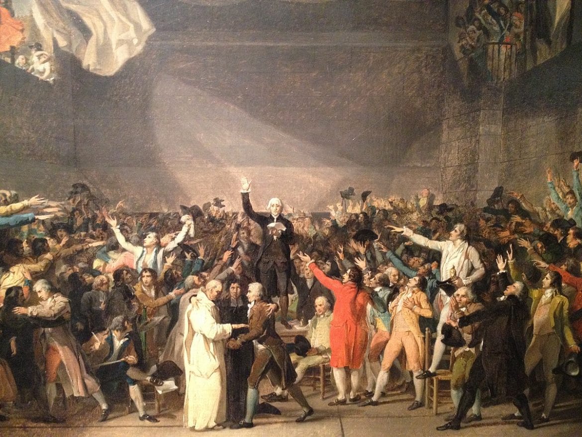Jacques Louis David, Le Serment du Jeu de Paume