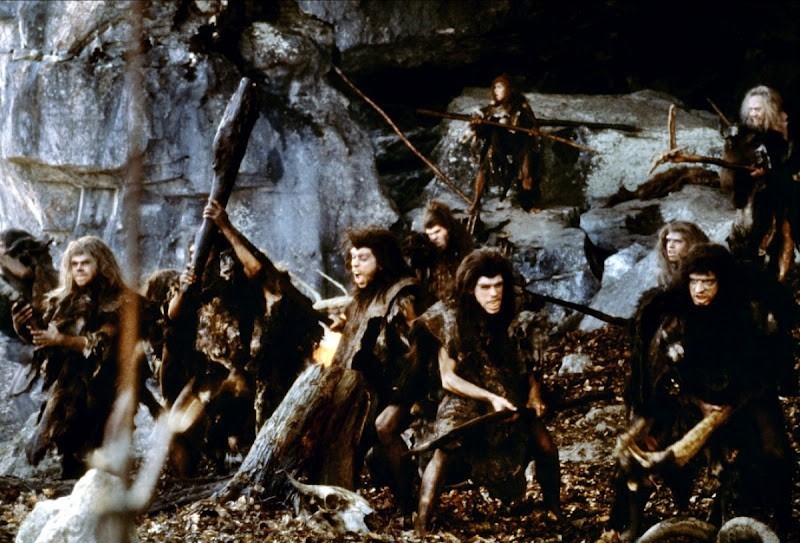 Image tirée de la Guerre du Feu, Jean-Jacques Annaud - 1981