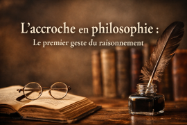 L&rsquo;accroche en philosophie : le premier geste du raisonnement