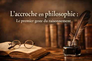 L&rsquo;accroche en philosophie : le premier geste du raisonnement