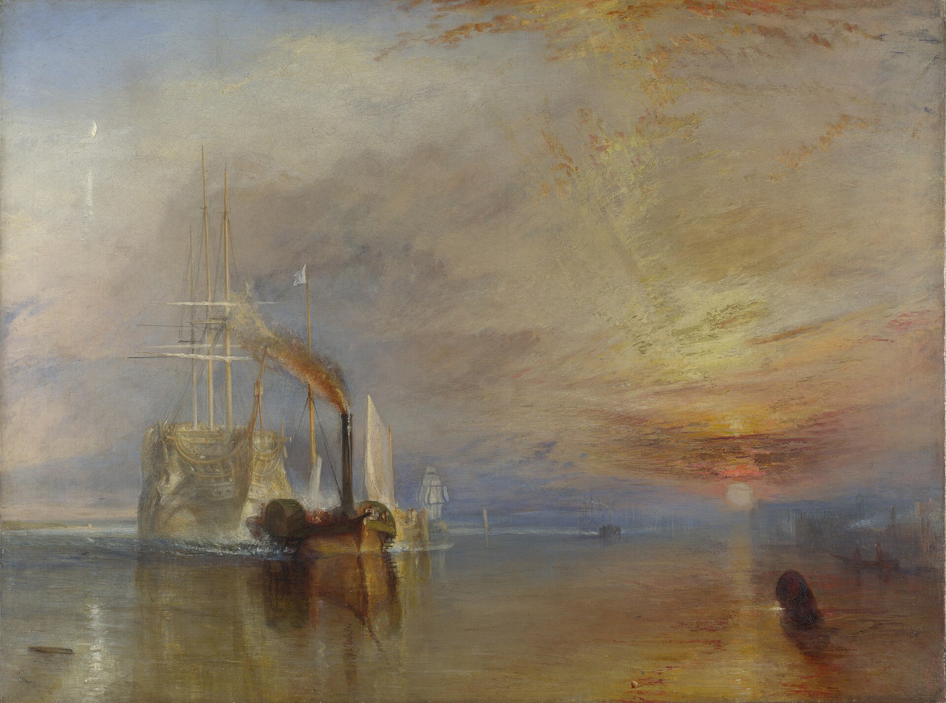 William Turner, Le T&eacute;m&eacute;raire remorqu&eacute;